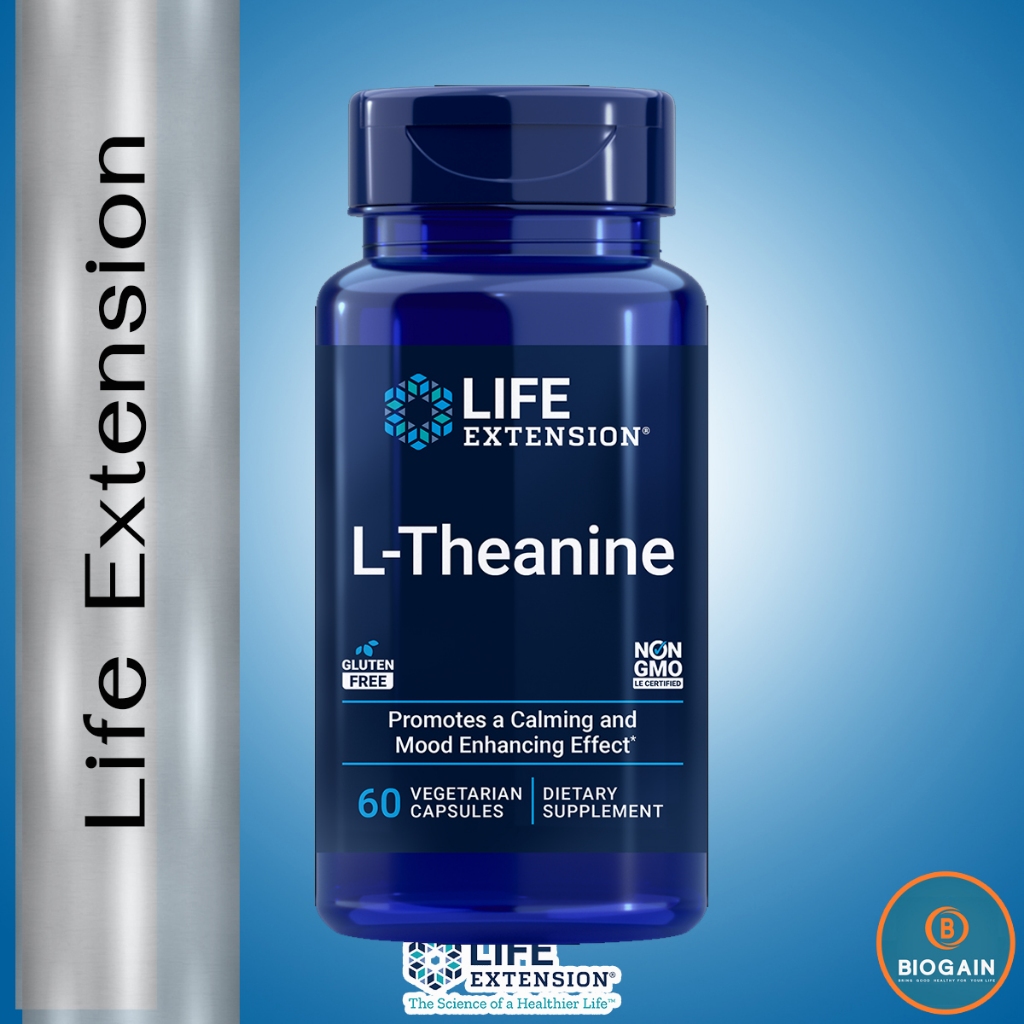 Life Extension L-Theanine 100 mg / 60 Vegetarian Capsules
