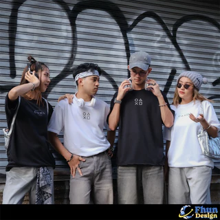 FhunDesign เสื้อยืดโอเวอร์ไซส์ คอลเลกชั่น gaming gear (ลิขสิทธิ์แท้100%)