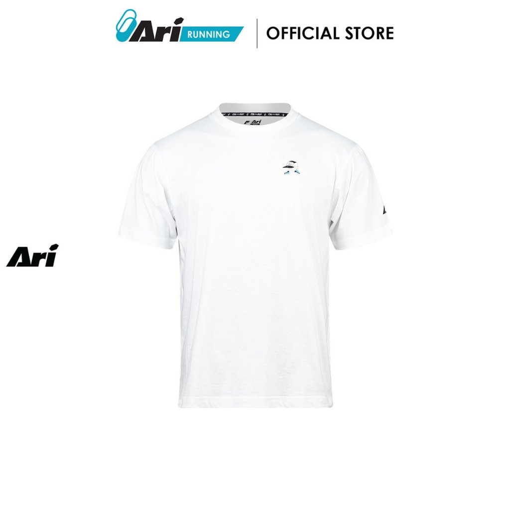 ARI BKK RN SIGNATURE LIFESTYLE TEE - WHITE (AAP2937-02) เสื้อยิด อาริ BKK RN SIGNATURE สีขาว