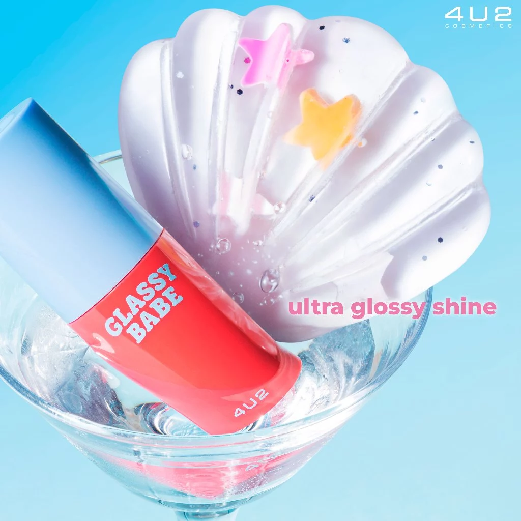 (1แถม1 กด 2 ชิ้นรับโปร)ลิปหอย4U2 GLASSY BABE - ลิปกลอสฉ่ำวาว ลิปหอยวาว ลิปปากฉ่ำ ลิปหอย ลิปหอย 4u2 ลิปฉ่ำ gloss thumbnail 9