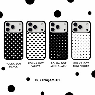 เคสไอโฟนลายจุดแบรนด์ Inajam Collection Polka dot