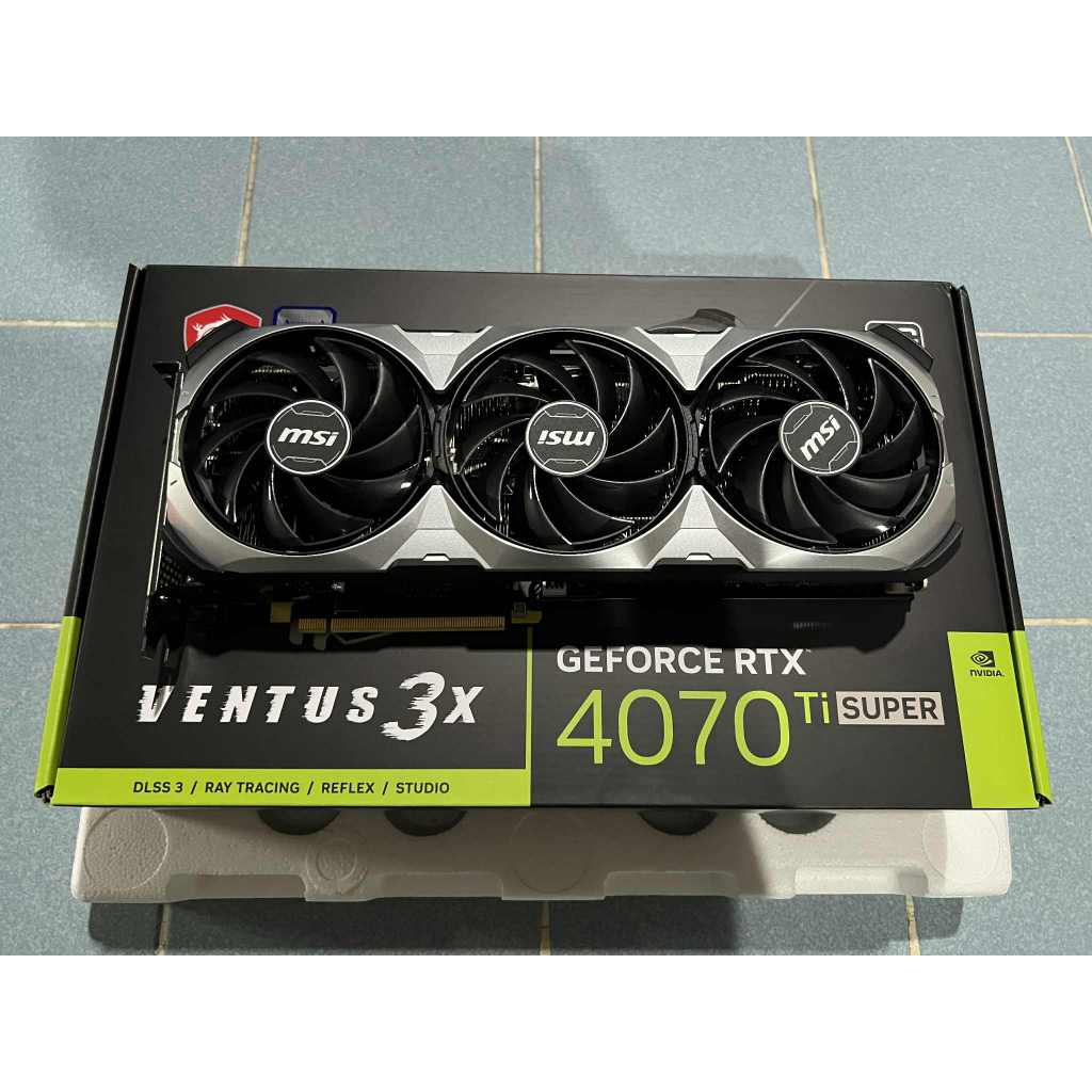 RTX4070Ti Super Msi Ventus3X 16GB (มือสอง) ขาดสายแปลง
