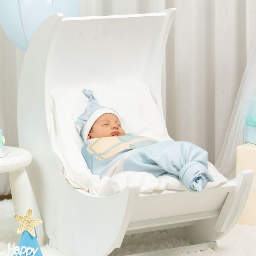 Granny Ben Birthday Party Collection ผ้าห่อตัวใยเทนเซล Tencel™ Swaddle Cloth