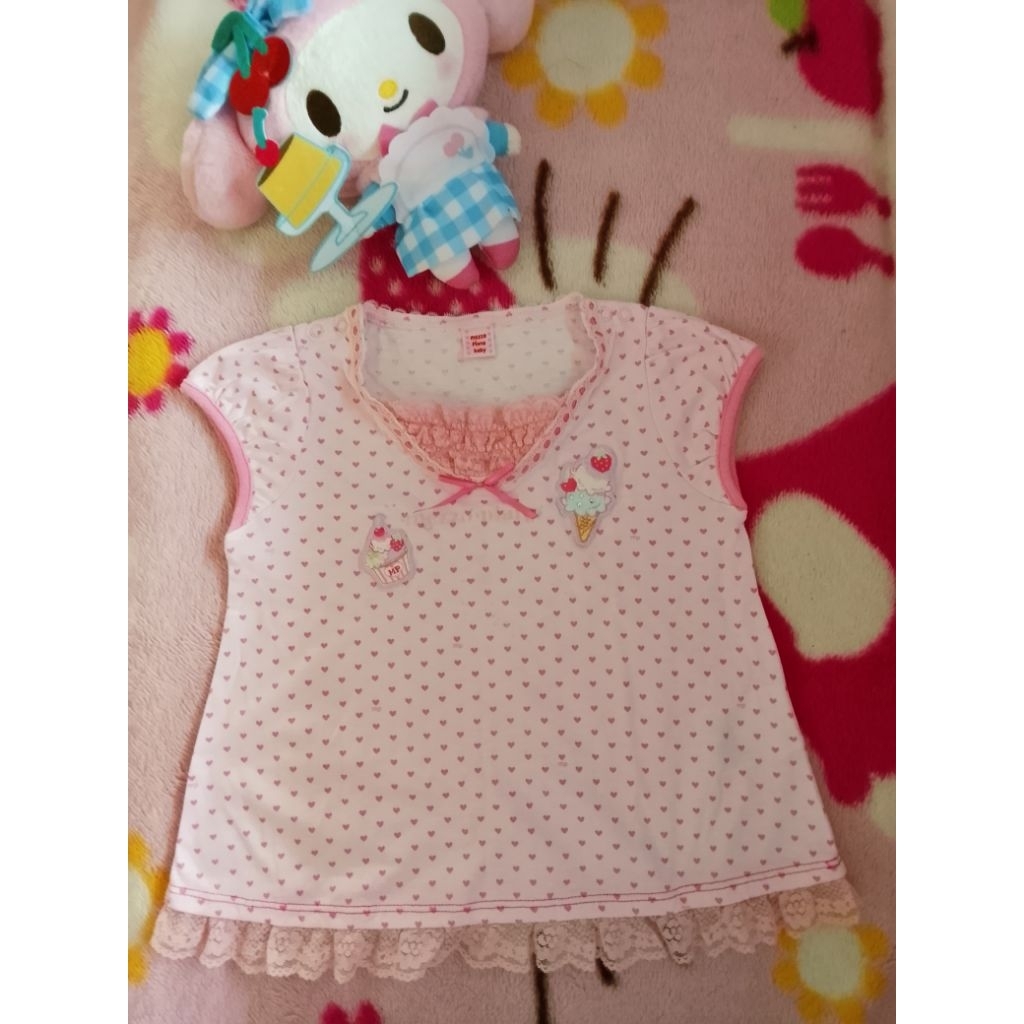 เสื้อเด็กไซส์ 90 mezzo piano