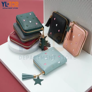 กระเป๋าสตางค์ใบสั้น Forever Young (พร้อมส่ง) - สำหรับผู้หญิง - ใส่เงินบัตรง่าย สไตล์สมัย G2916