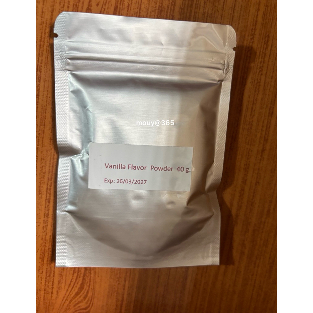 Vanilla Powder กลิ่นวานิลลาผง 40กรัม