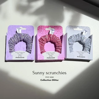 ยางรัดผม sunny scrunchies (Mini) collection glitter