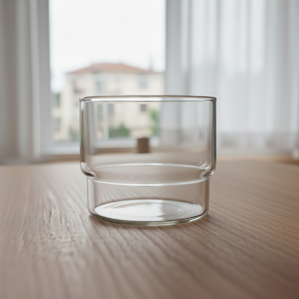 แก้วใสโบรอน สำหรับกาแฟ น้ำผลไม้ ขนาด 260ml. ทนร้อนสููง