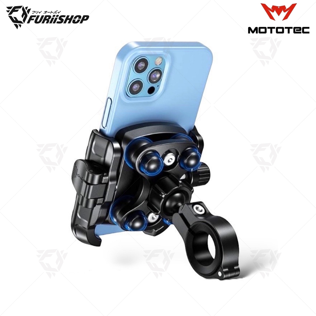 ที่จับมือถือ MOTOTEC MT-QD01 Plus (ระบบซับแรงสะเทือน) ติดแฮนด์บาร์