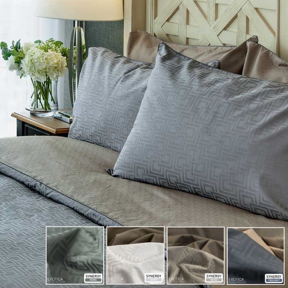 EXOTICA รุ่น Synergy ปลอกผ้านวม/ผ้านวมเย็บติด ขนาด100”x90” (6/5 ฟุต)และ70”x90” (3.5ฟุต)
