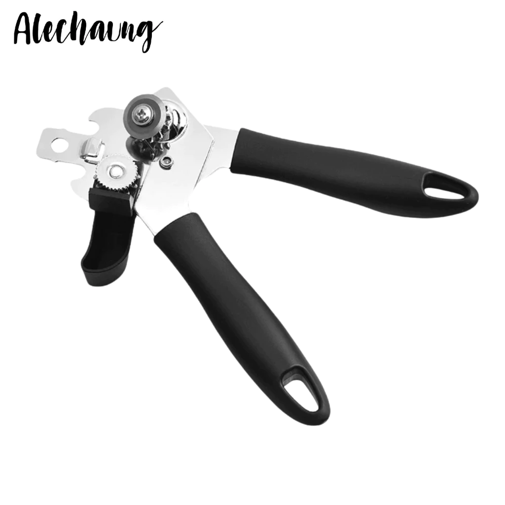 ที่เปิดกระป๋อง มีดเปิดกระป๋อง can opener 3in1 สแตนเลสคุณภาพสูง ใช้งานง่าย ไม่ต้องออกแรงเยอะ Alechaung coffee