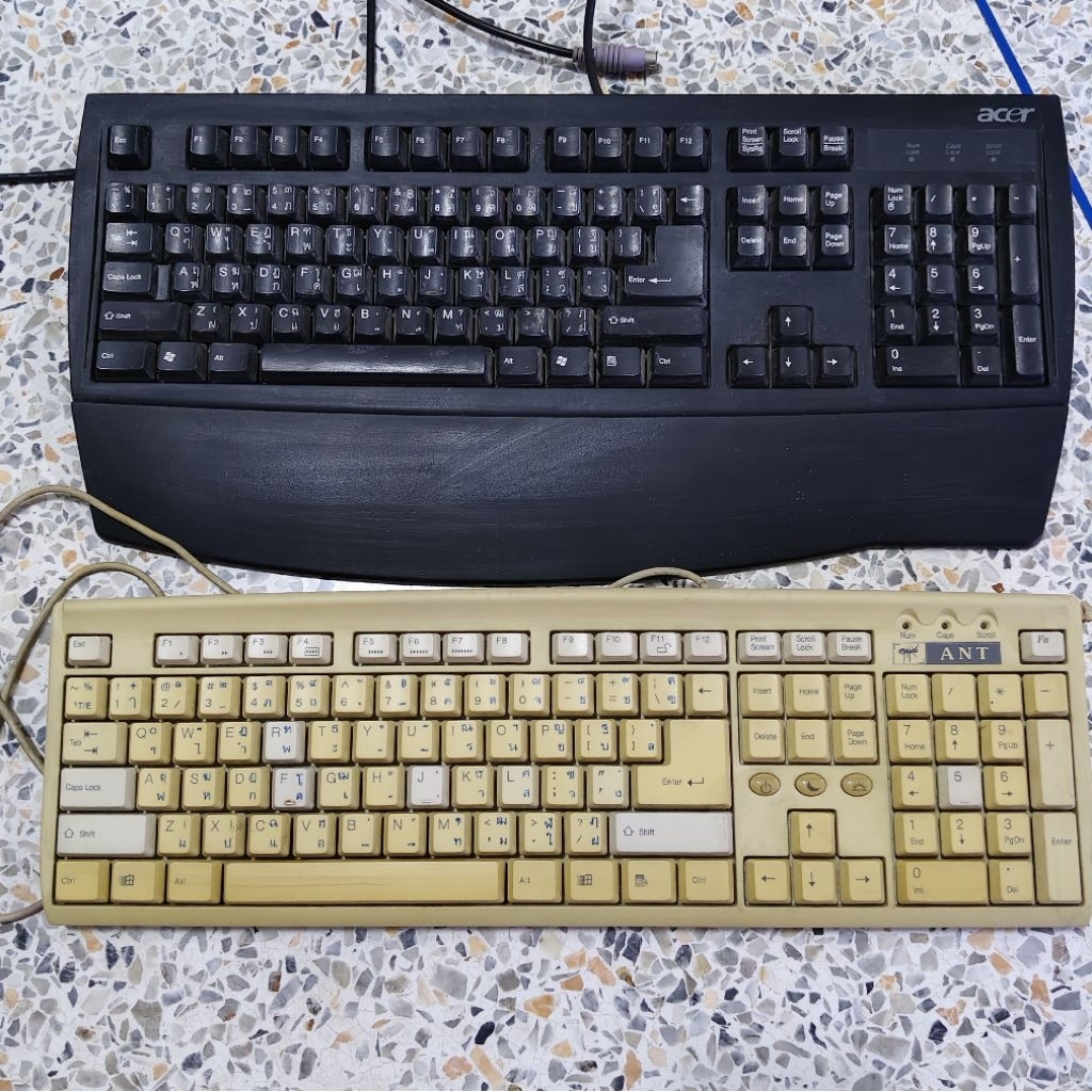 คีย์บอร์ดคอมพิวเตอร์ acer มือสอง ใช้งานได้