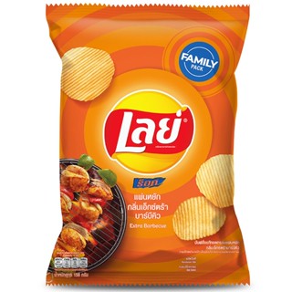 LAY'S เลย์ร็อครสบาร์บีคิว 158กรัม [8850718809035]