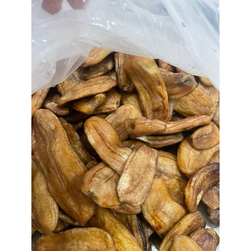 กล้วยตากแบน มีตำหนิยกถุง 5 กก(ส่วนใหญ่นำไปทอด หรือแปรรูป)