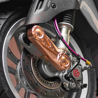 Tony Scooter ครอบอาร์มหน้า ปิดสวิงอารืม Vespa