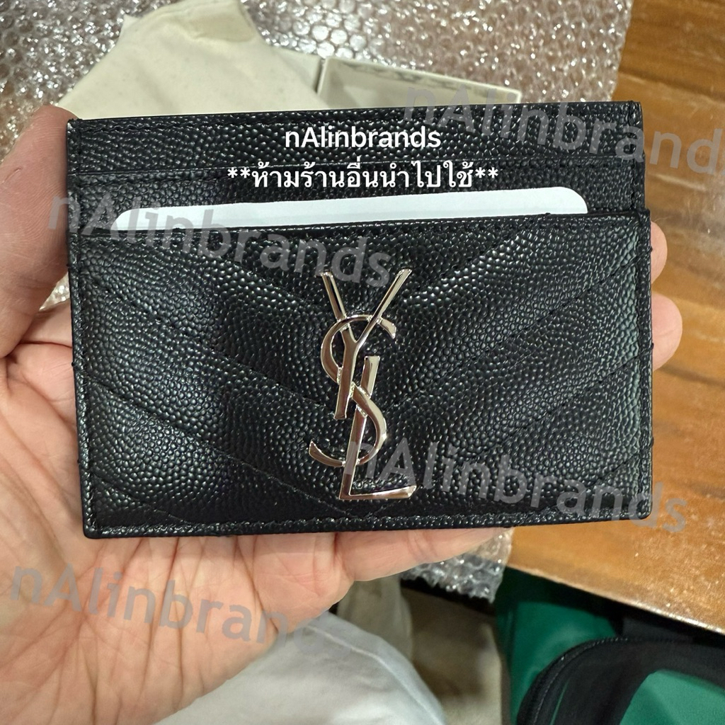 ⚡️FLASH SALE⚡️ถูกที่สุด New💯Ysl Card Holder