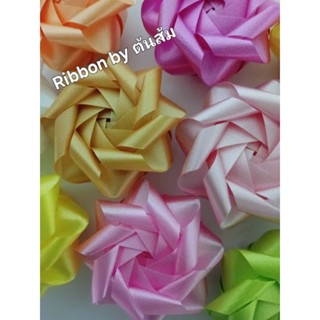 ตัวเปล่าเหรียญโปรยทานดอกมะลิลาคละสี