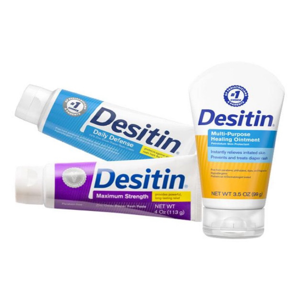 ครีมเดซิทิน รักษาอาการคันจากผื่นผ้าอ้อม Desitin Diaper Rash MaxStrength /Daily Defense