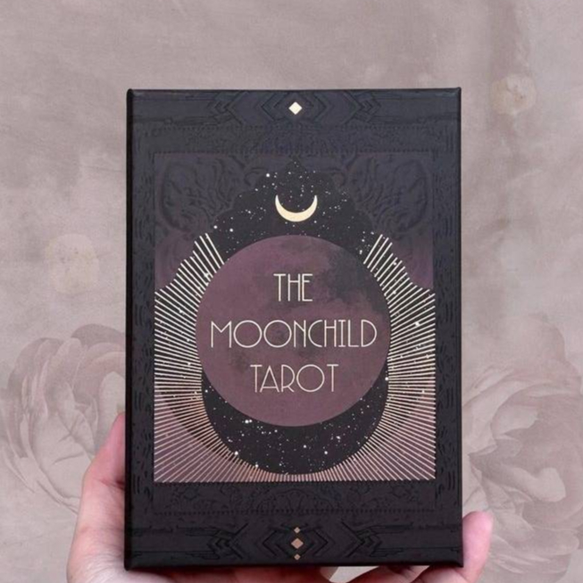 ไพ่ทาโรต์ ไพ่ยิปซี ไพ่ออราเคิล TAROT ORACLE CARDS : THE MOONCHILD TAROT - SHADOW EDITION ของใหม่ ของแท้ 100%