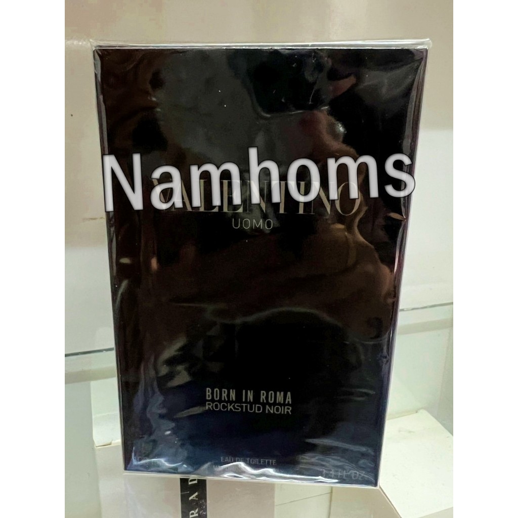 Valentino Uomo Born in Roma Rockstud Noir EDT 100ml กล่องซีล