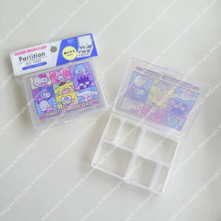 พร้อมส่งที่ไทย ✅ กล่องใส่ยา เก็บของชิ้นเล็ก ลายการ์ตูน Sanrio Disney 🇨🇳🇯🇵🇰🇷