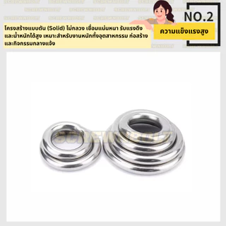 ห่วง วงแหวน O-Ring แกนกลมตัน ห่วงอเนกประสงค์ สแตนเลส 304 ไม่มี-มี จุดเชื่อม แกน 5 มม.
