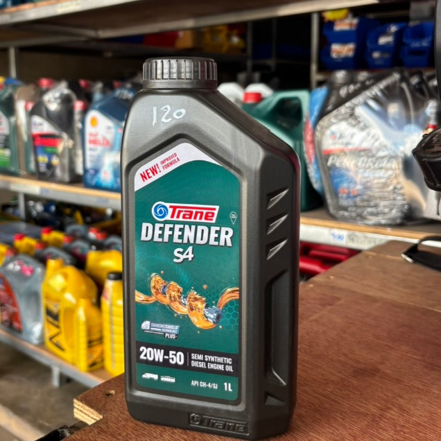 TRANE DEFENDER S4 20W-50 น้ำมันเครื่องดีเซลกึ่งสังเคราะห์ 1 ลิตร ของแท้