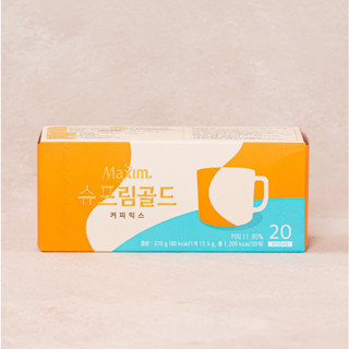 แม็กซิม ซูพรีม โกลด์ คอฟฟี่ มิกซ์ (กาแฟซองเกาหลีสำเร็จรูป) M…