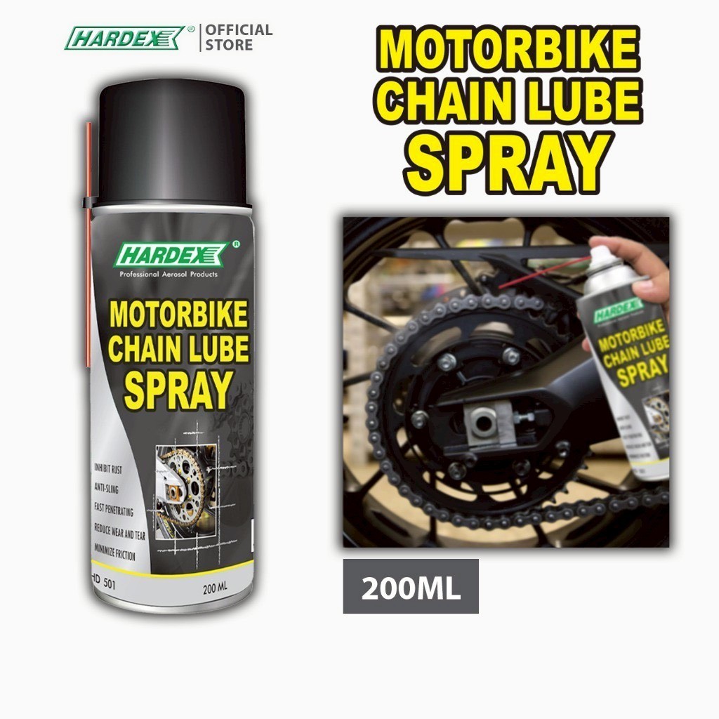 HD 501	Motobike chain lube spray