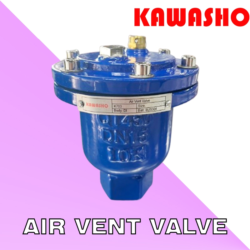 1/2" 3/4" 1" AIR VENT VALVE วาล์วระบายอากาศ แอร์วาล์ว K703 ″KAWASHO″