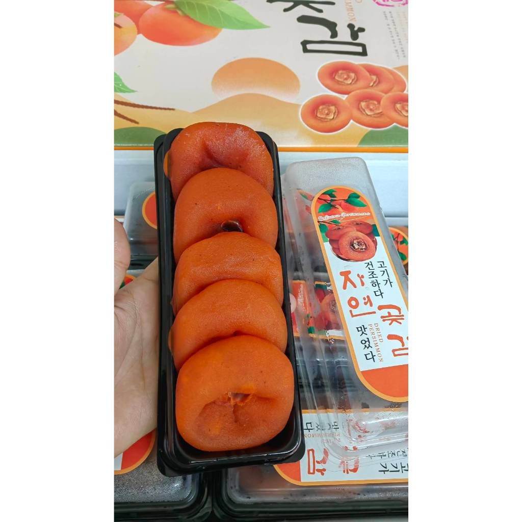 ลูกพลับอบแห้งแบบโดนัท - พรีเมียมจากเกาหลี ผลไม้เพื่อสุขภาพ หวานธรรมชาติ 275g