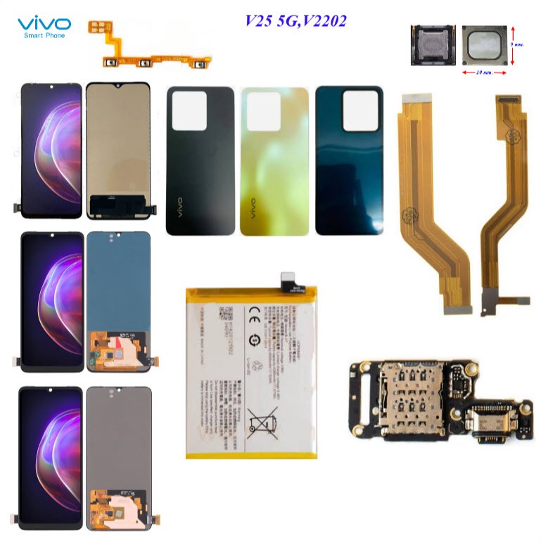 อะไหล่มือถือ Vivo V25 5G,V2202/หน้าจอ LCD