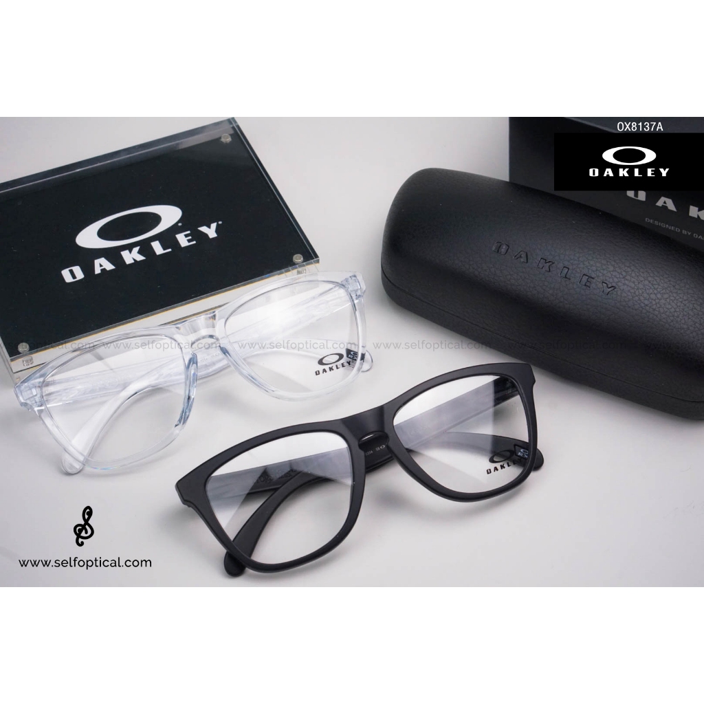 กรอบแว่น OAKLEY Frogskins RX ( A ) OX8137A Size 55 ของแท้ รับประกัน 2 ปี ศูนย์ไทย พร้อมบริการหลังการขาย