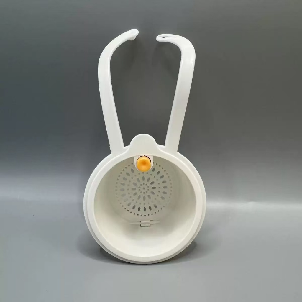 PAตะกร้าระบายน้ำอ่างล้างจานแบบแขวน ตะกร้ากรองในครัว เศษอาหารสร้างสรรค์ ทนทาน ใช้งานง่าย ไม่ติดท่อ ขนาด 15x8x5.5cm - รูปที่ 4