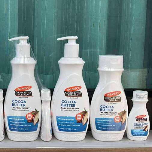 พร้อมส่งหลายขนาด50/250/400ml  Palmer’s Softens Smoothes Lotion ป้องกันผิวแตกลาย ลดริ้วรอย ผิวชุ่มชื้น บำรุงผิว