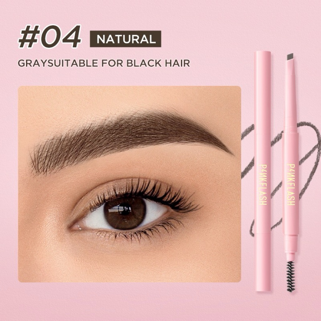 Pinkflash Ohmyemoji ดินสอเขียนคิ้ว สูตรกันน้ำ ติดทนนาน 8 ชั่วโมง - รูปที่ 7