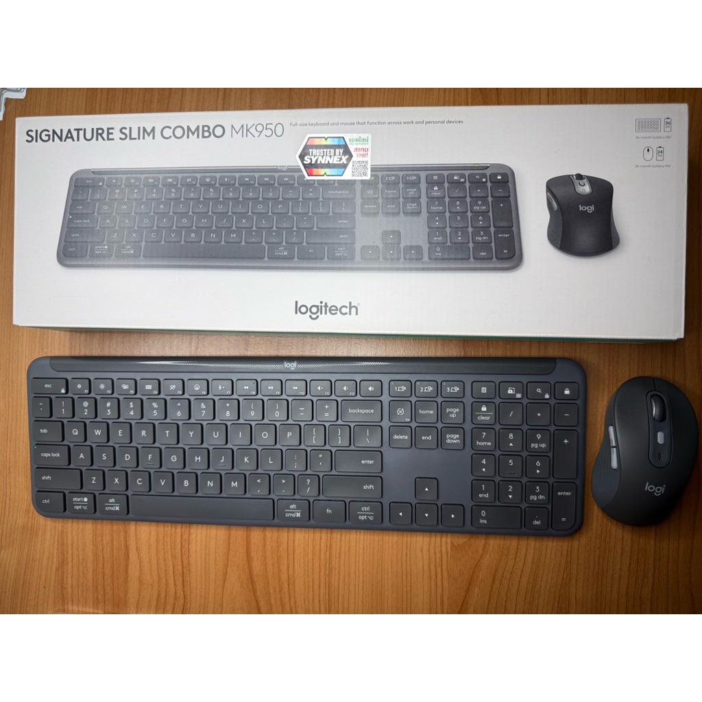 Keyboard Logitech Signature Slim Combo MK950 มือสองสภาพใหม่เอี่ยม