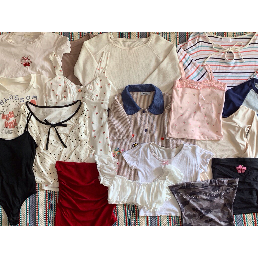 A25เสื้อผ้ามือสอง/มือหนึ่ง เสื้อแฟชั่นราคาถูก