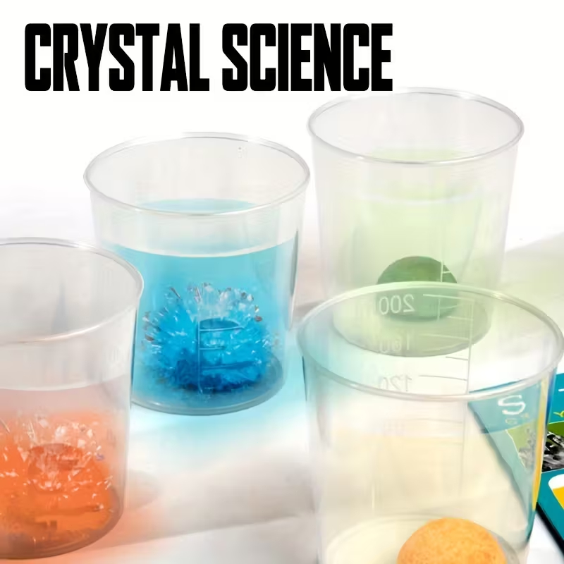 DIY คริสตัล การปลูก เด็ก ของเล่นเพื่อการศึกษา นักเรียน วิทยาศาสตร์ คริสตัล การเพาะเลี้ยง การทดลอง - รูปที่ 7