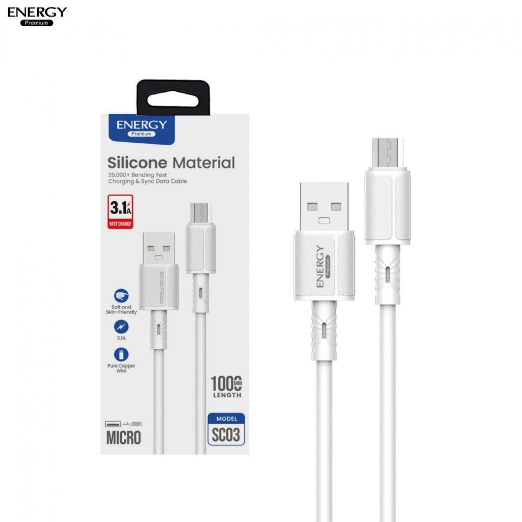 ENERGY​สาย​ชาร์จ​ MICRO​ และส่งผ่าน​ข้อมูล​