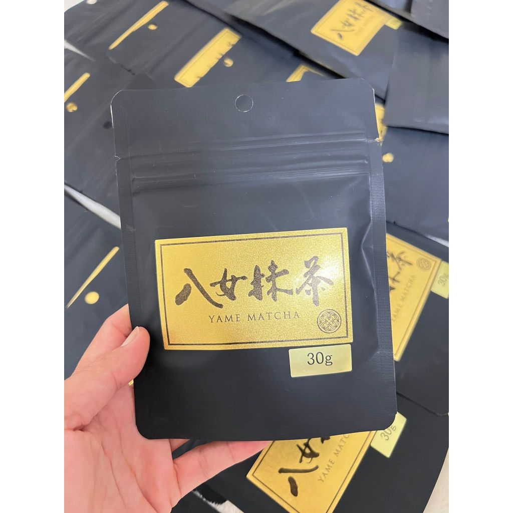 พร้อมส่ง ~Yame ซองสีดำ หอมกลิ่นถั่วสโม๊คอ่อนๆ🍵