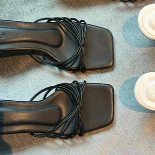 (ตรงไซส์/หน้าเท้ากว้าง+1)KALE - รองเท้าส้นสูง 1.5 นิ้ว รุ่น Flora Heels เดินสบาย หน้าเท้ากว้างใส่ได้