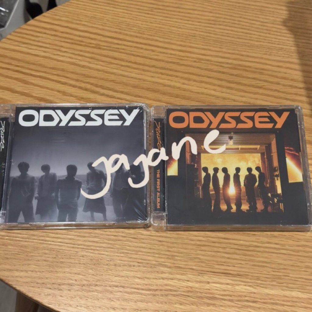 [พร้อมส่ง] อัลบั้มน้องข้าว odyssey เวอร์ญี่ปุ่น jewel case (2 ปก)