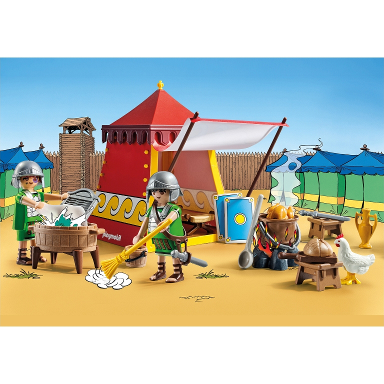 Playmobil 71829 Asterix: Legionnaires tent แอสเทอริกซ์ เต็นท์ทหารโรมัน