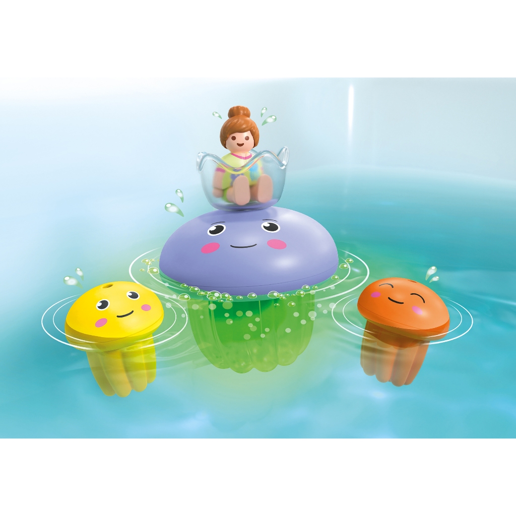 Playmobil 71439 JUNIOR & Tinti: Colourful Jelly Fish Family จูเนียร์ & ทิ้นที่ ครอบครัวแมงกะพรุน