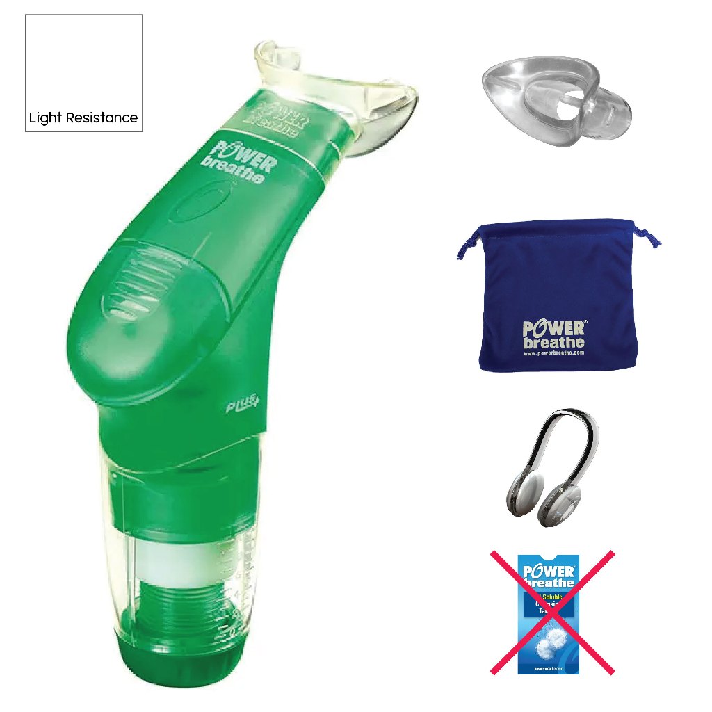 Powerbreathe ตัวช่วยระบบหายใจ POWERbreathe Plus IMT Light Resistance