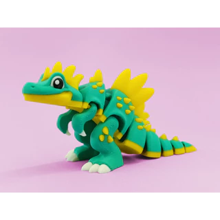 🦖🐉 ฟิกเกอร์ไดโนเสาร์ & มังกรแฟนซี 3D ✨ 🌈 ดีไซน์หลากสี เท่ห์ดุดัน 🎁 เสำหรับสะสม ของขวัญ ตกแต่งห้อง