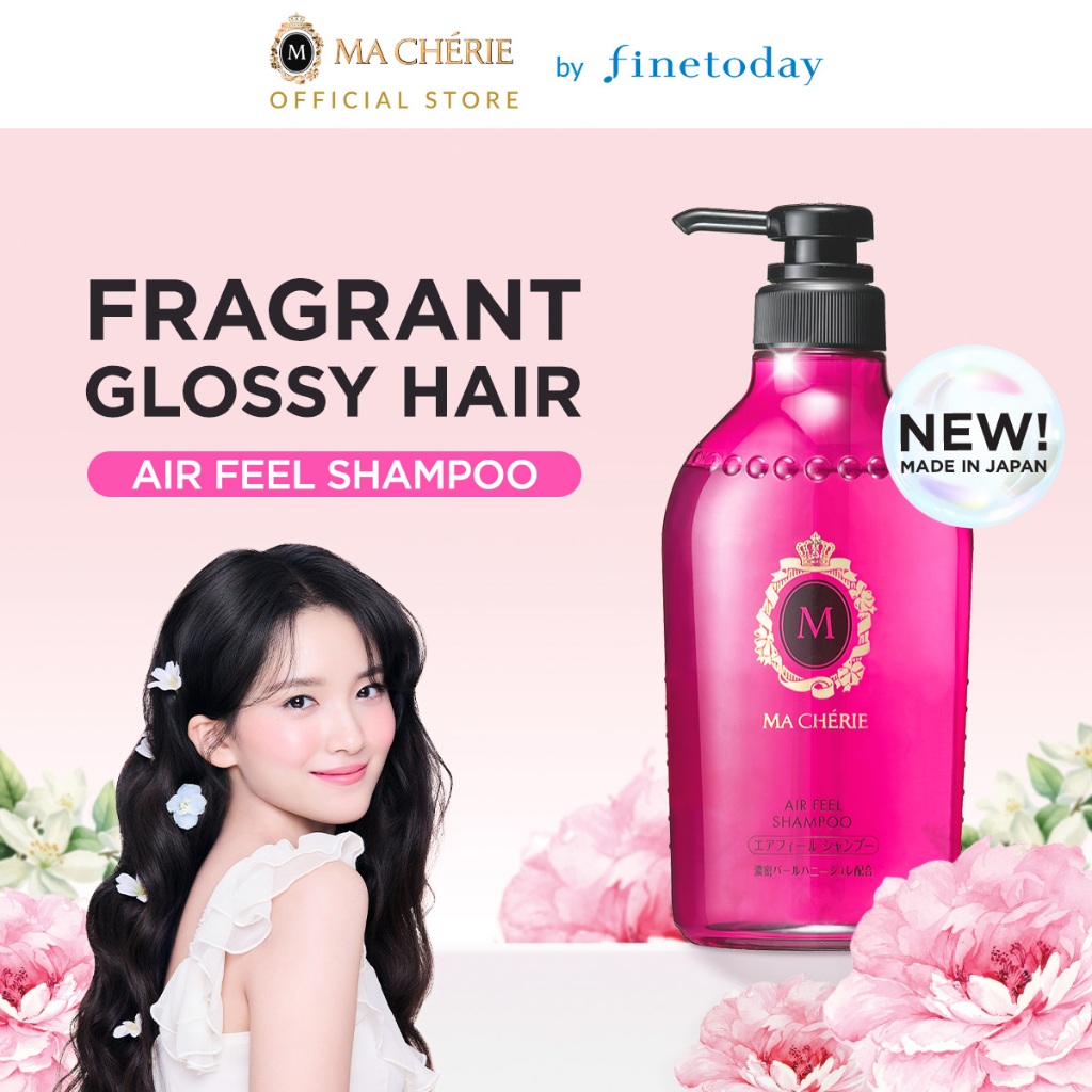 MA CHERIE แอร์ ฟีล แชมพู อีเอกซ์ 450ml