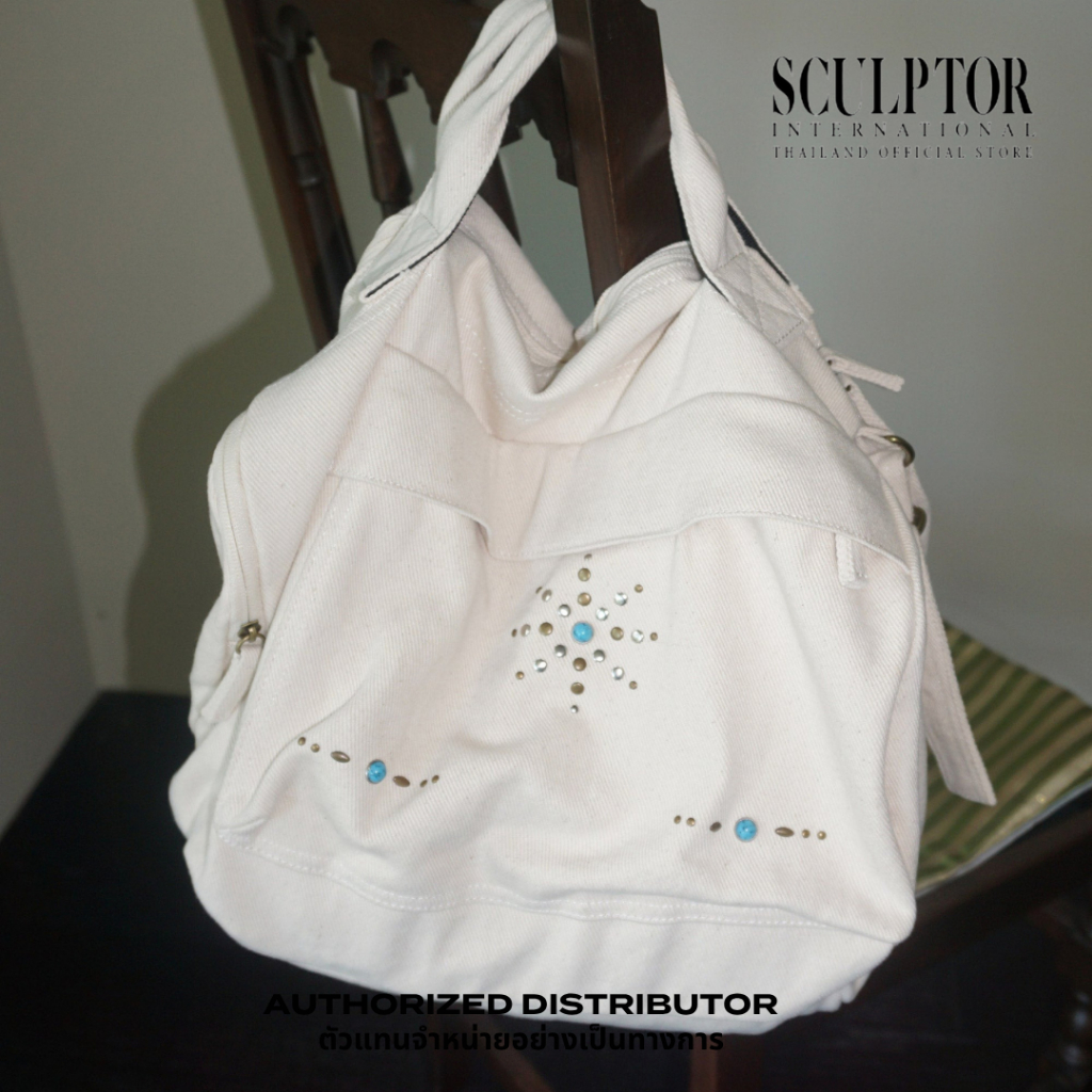 SCULPTOR® กระเป๋า Three-Way Stud Twill Bag