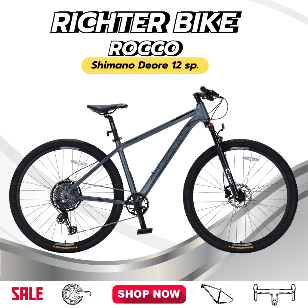 จักรยานเสือภูเขา 29 นิ้ว Richter รุ่น Rocco New2025